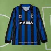 Primera Camiseta Inter Milan Retro Manga Larga 1988-1989