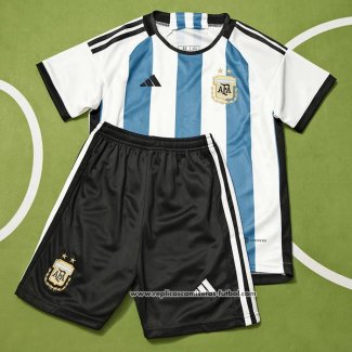 Primera Camiseta Argentina Nino 2022