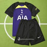 Segunda Camiseta Tottenham Hotspur Nino 2022 2023