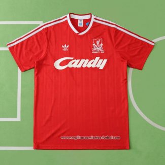 Primera Camiseta Liverpool Retro 1988-1989