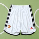 Pantalon Corto Primera Manchester United 2023 2024
