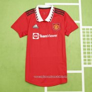 Primera Camiseta Manchester United Mujer 2022 2023