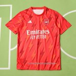 Camiseta Pre Partido del Arsenal 2023 Rojo