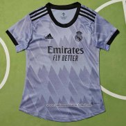 Segunda Camiseta Real Madrid Mujer 2022 2023