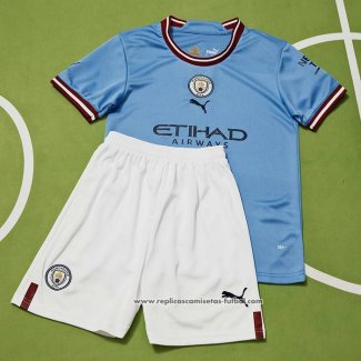 Primera Camiseta Manchester City Nino 2022 2023