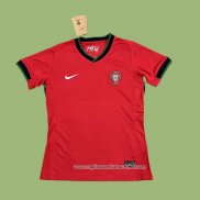 Primera Camiseta Portugal Mujer 2024