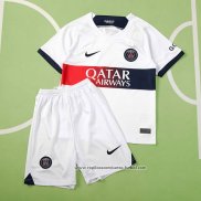 Segunda Camiseta Paris Saint-Germain Nino 2023 2024