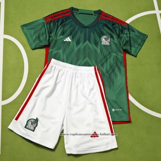 Primera Camiseta Mexico Nino 2022