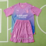 Tercera Camiseta AC Milan Nino 2023 2024
